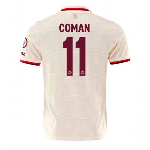 Fotballdrakt Herre Bayern Munich Kingsley Coman #11 Tredjedrakt 2024-25 Kortermet